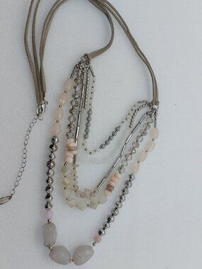 Nygard Multi Strand Beaded Fashion Necklace